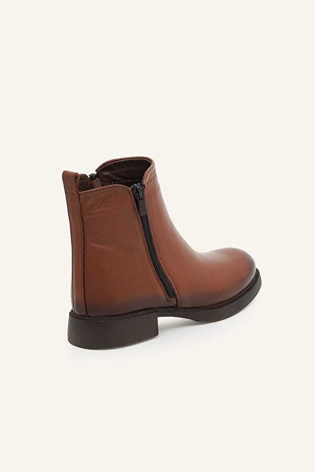 Taba Çift Fermuarlı Bot - 4