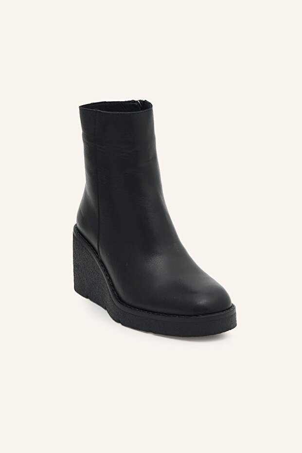 Siyah Deri Bot - 3