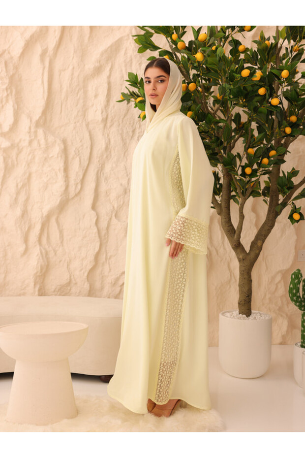 Sunrise Lace Abaya