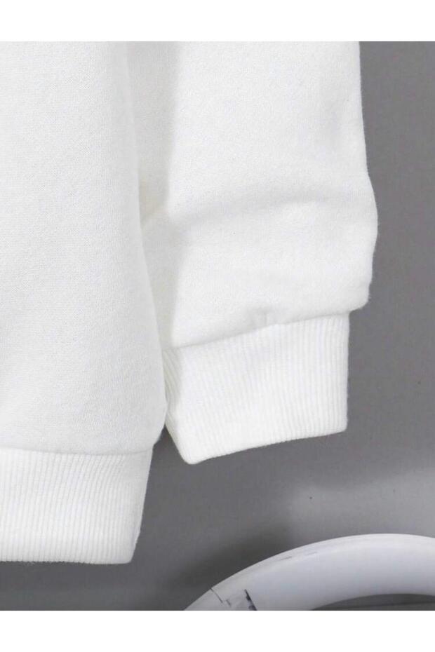 kapşonlu sweatshirt - 3