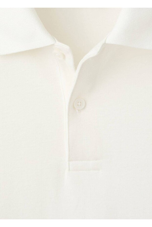 Regular kesim triko polo kazak - 6