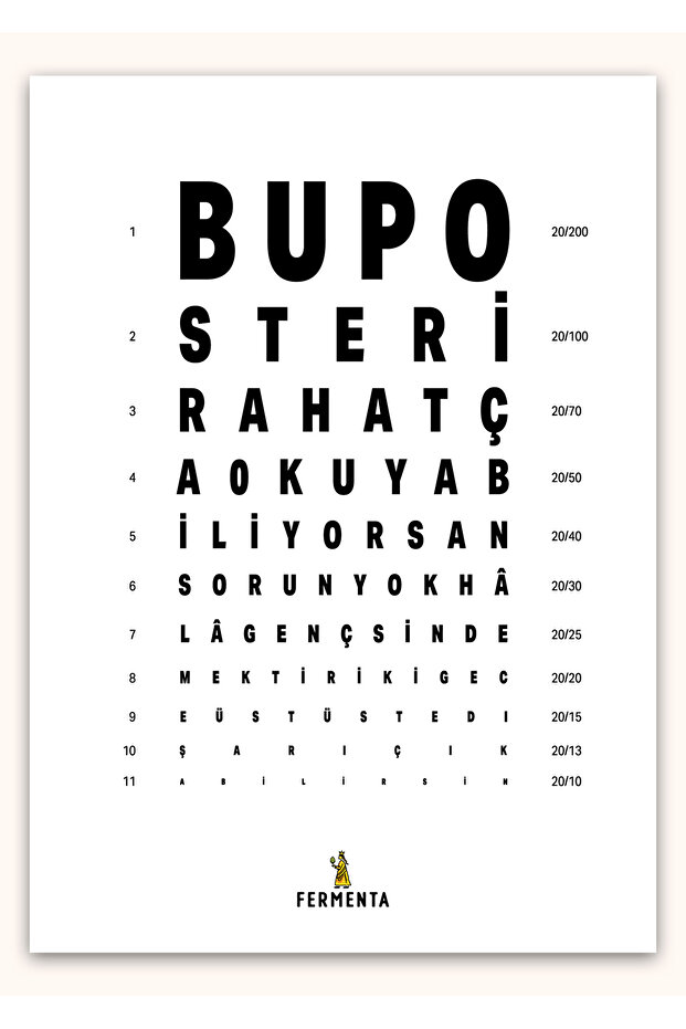 Optik, Poster (50x70cm) - 1