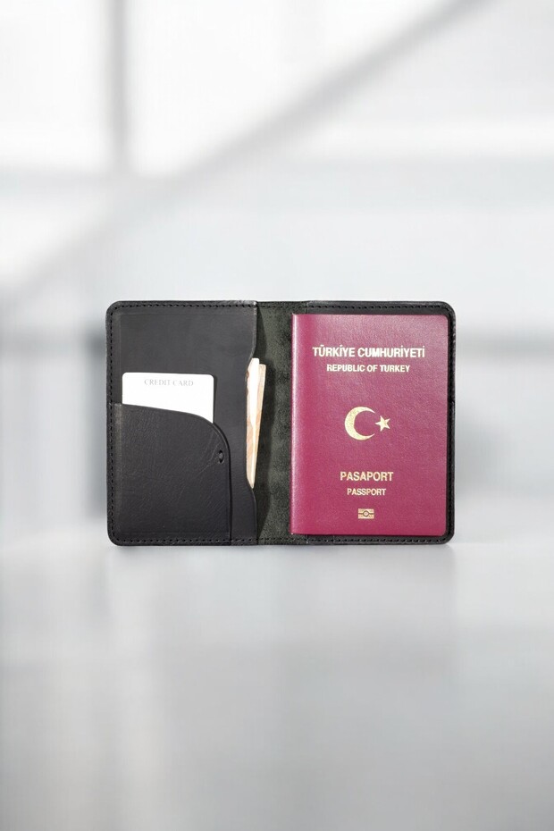 Genuine Leather Passport Cover Natural Leather Passport Wallet
