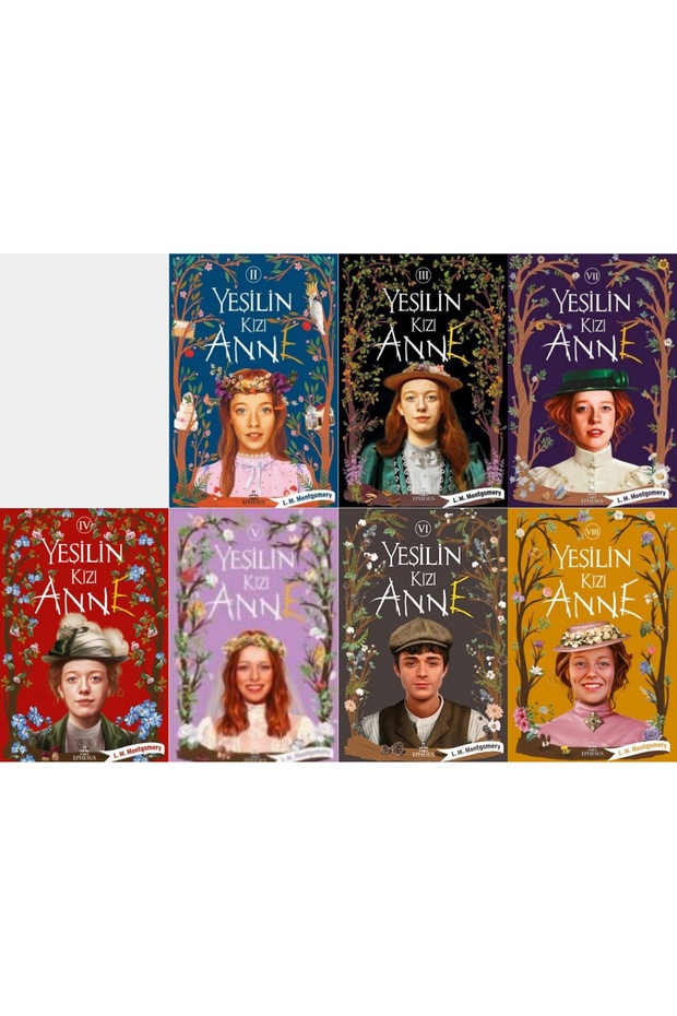 Hardcover Yeşilin Kızı Anne 2-8. Ciltler Montgomery