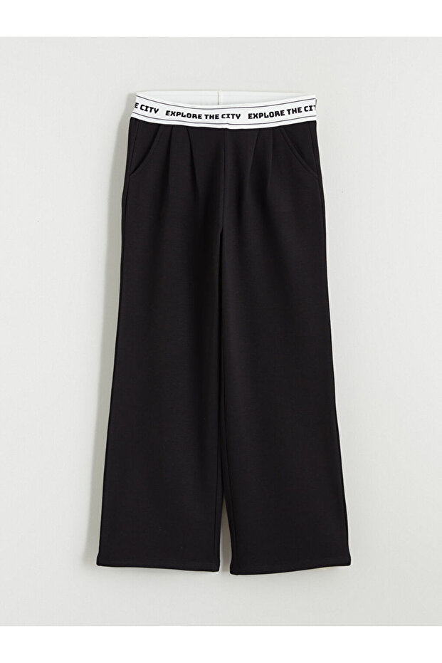Esvab • Modern & Distinctive Girls' Sweatpants with Waist Drawstring