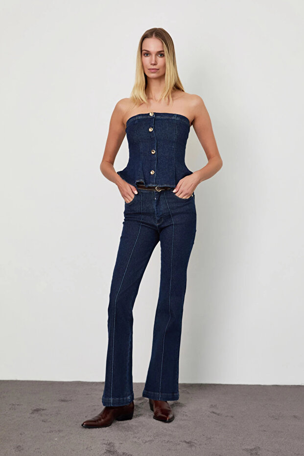 İspanyol Paça Jean - 3