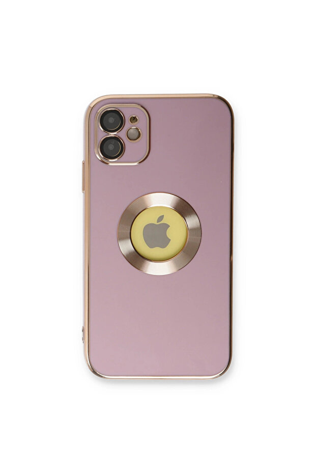 جراب آيفون 12 من السيليكون - بنفسجي - 4