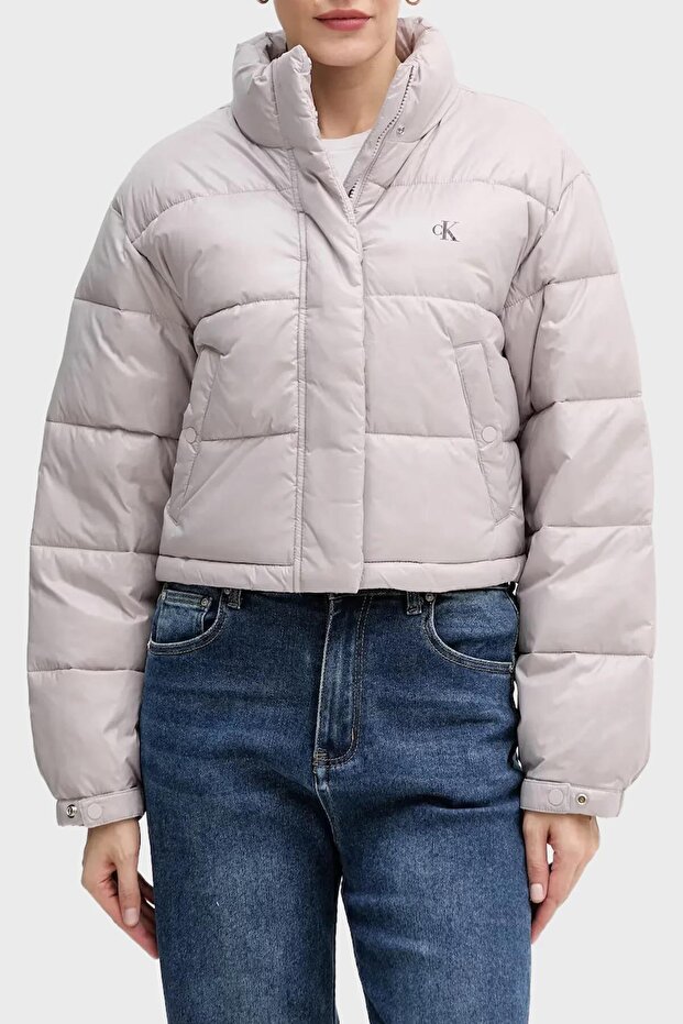 Shine Crop Puffer Jacket Women's Coat Lv047D504Gub1
