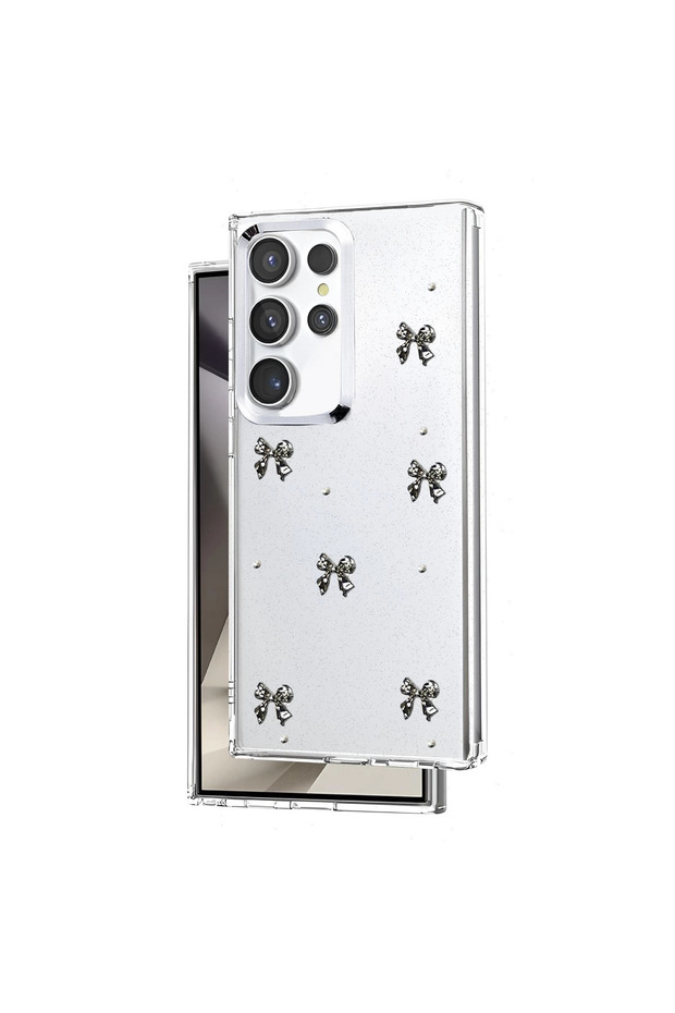 Galaxy S24 Bow Pattern Cover - Pattern 5 - 1