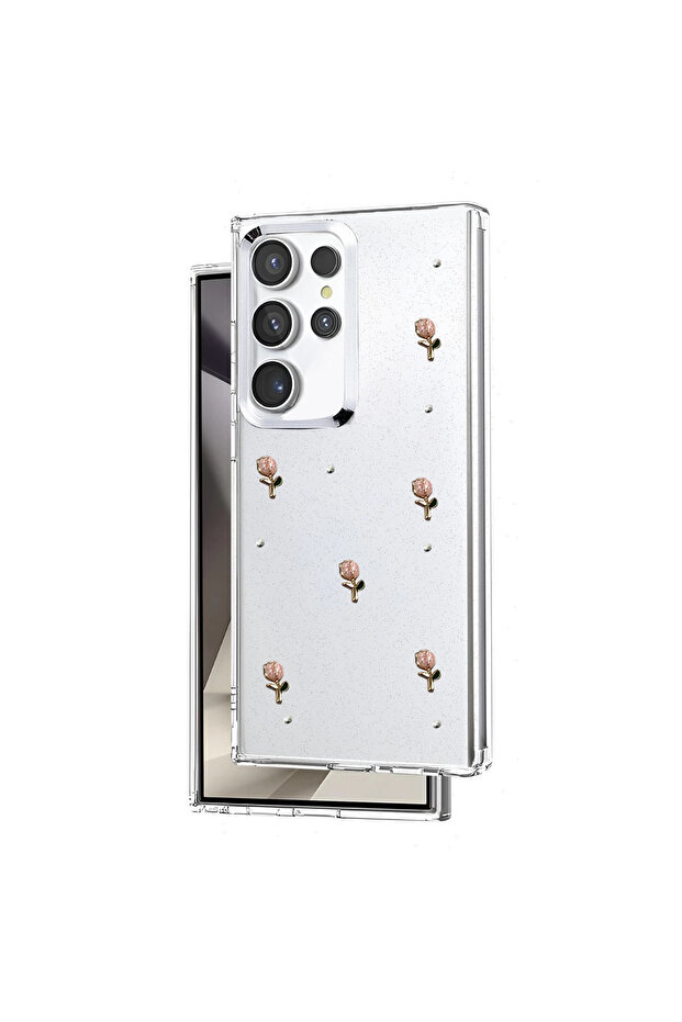 Galaxy S23 Bow Pattern Cover - Pattern 6 - 1