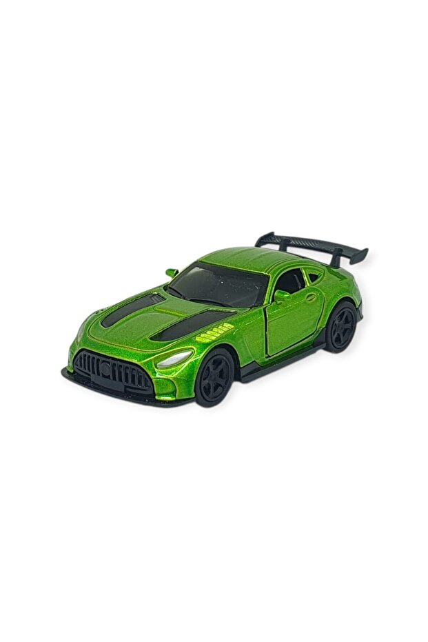 Pull and Drop Metal Small Cars 8 cm - 6411A-10 - Green (Lisinya)