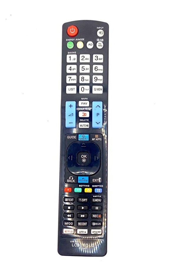 Universal Replacement Remote Control For LG LCD LED Smart HDTV Black