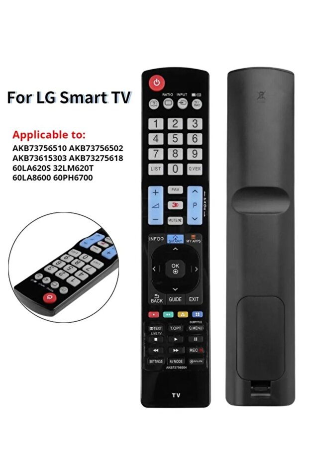 Universal Remote Control RM-L930+3 for L/G Smart TVs