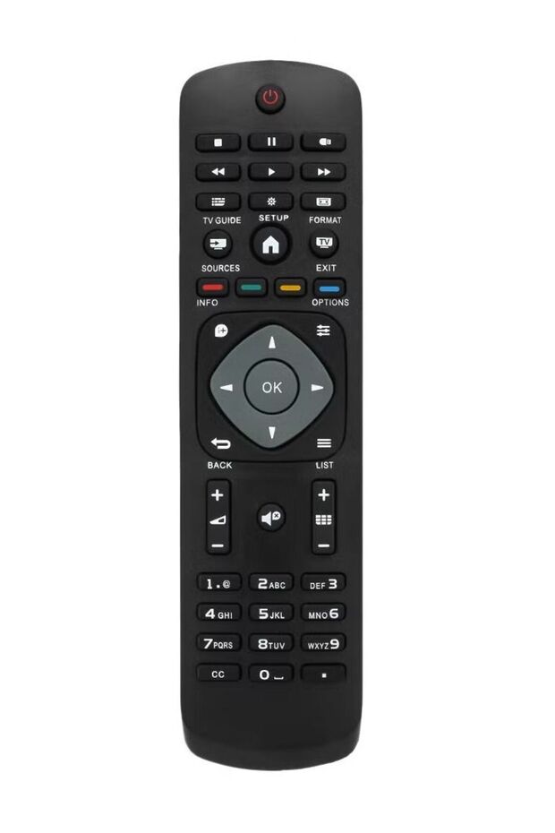 Universal TV Remote Wireless Control Replacement For PHILIPS LCD TV Smart Digital HDTV Black