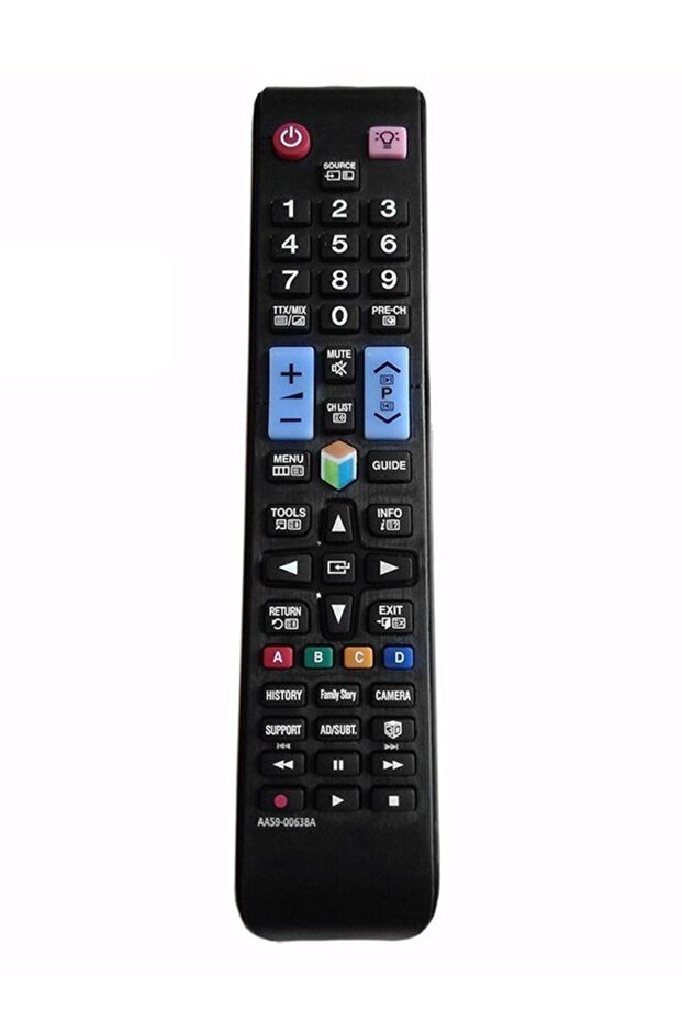 Replacement Wireless Universal TV Remote Control for Samsung HD LED Smart TV - Black