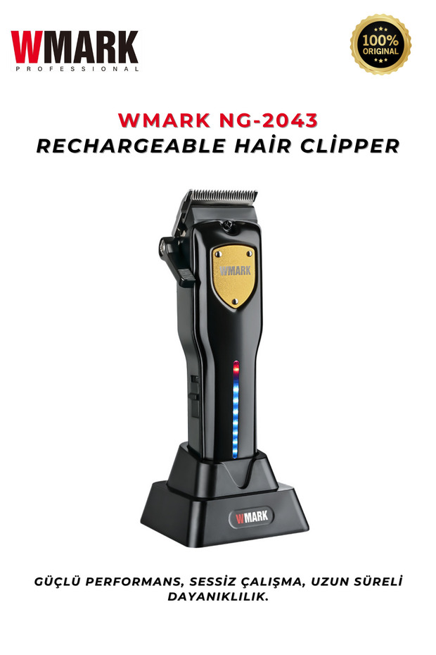 Wmark Rechargeable Hair Clipper (Taype-C kablolu) Saç Ve Sakal Makinesi NG-2043