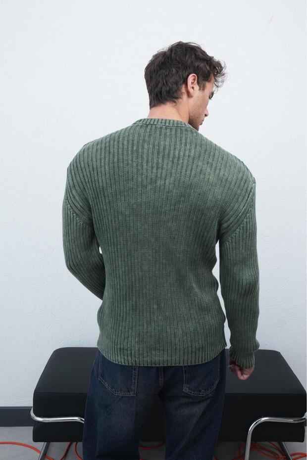 Washed Sweater Sweater - 4