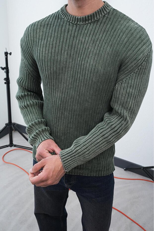 Washed Sweater Sweater - 2