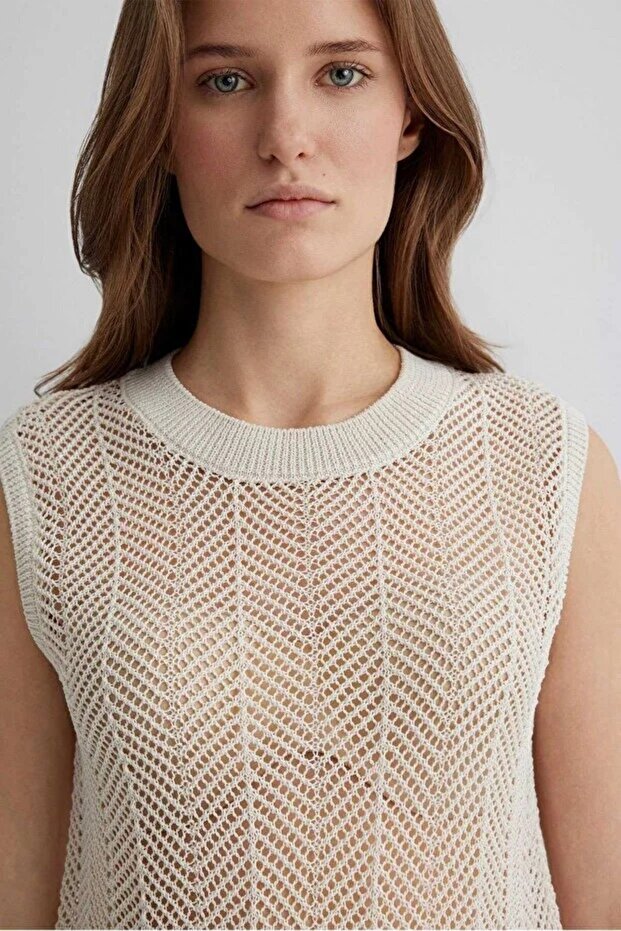 Slim Fit Kolsuz Triko - 5