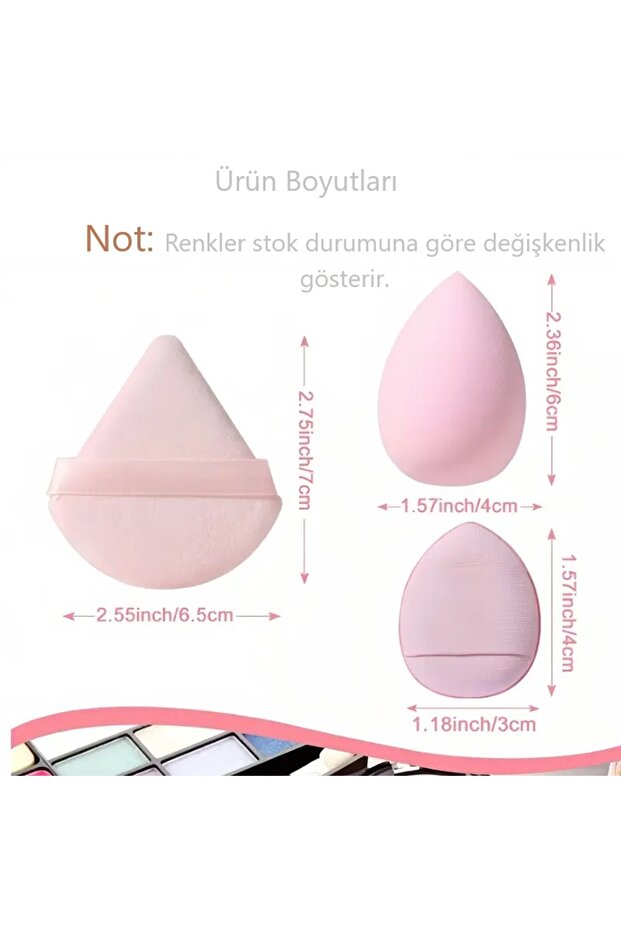 14 Parça Makyaj Sünger Seti - 2