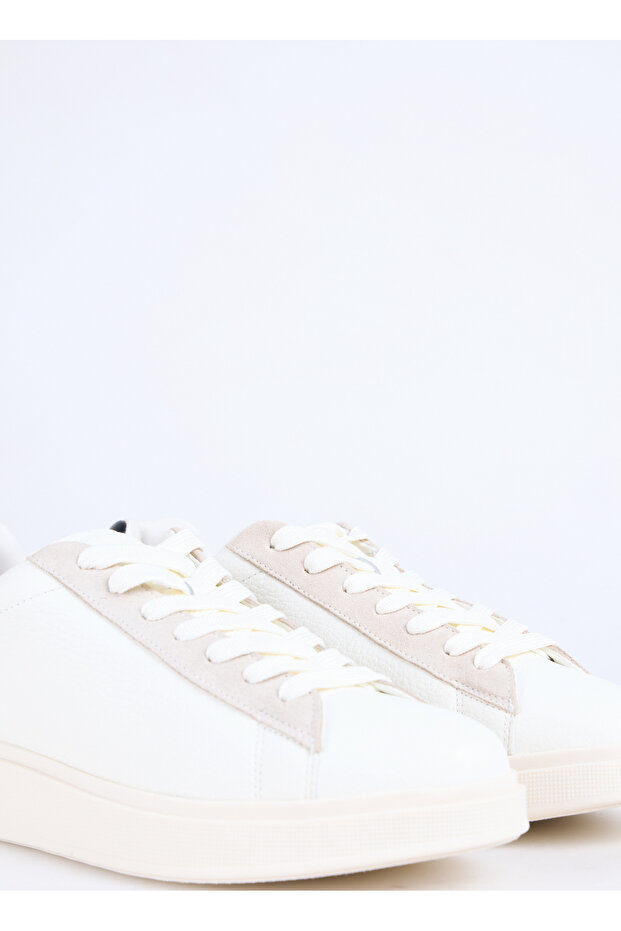 Ekru Erkek Sneaker Bulton Runn - 5