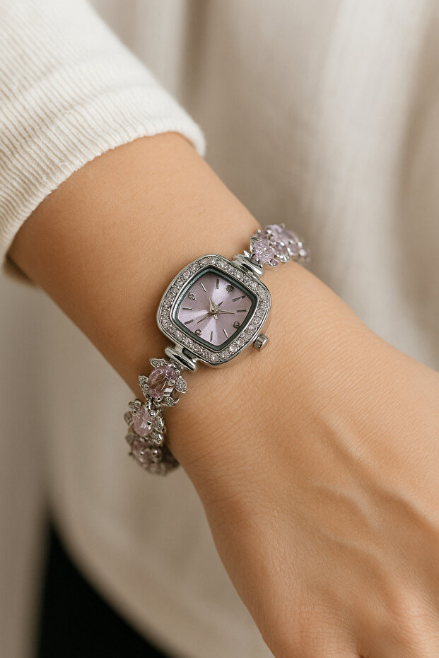 Taşlı Kadın Kol Saati - 1