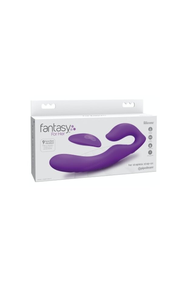 Her Ultimate Strapless Strap-On Purple
