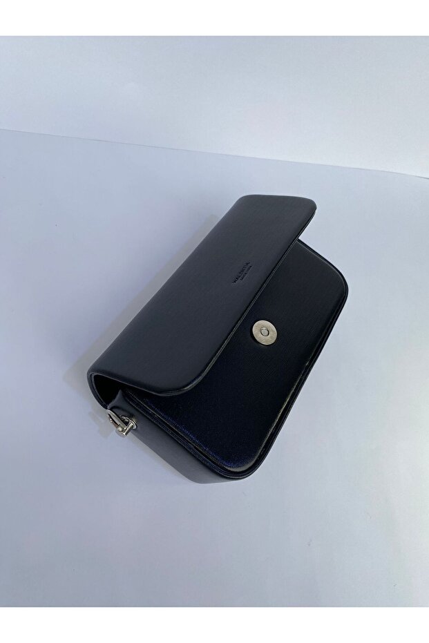 siyah midi çanta - 5