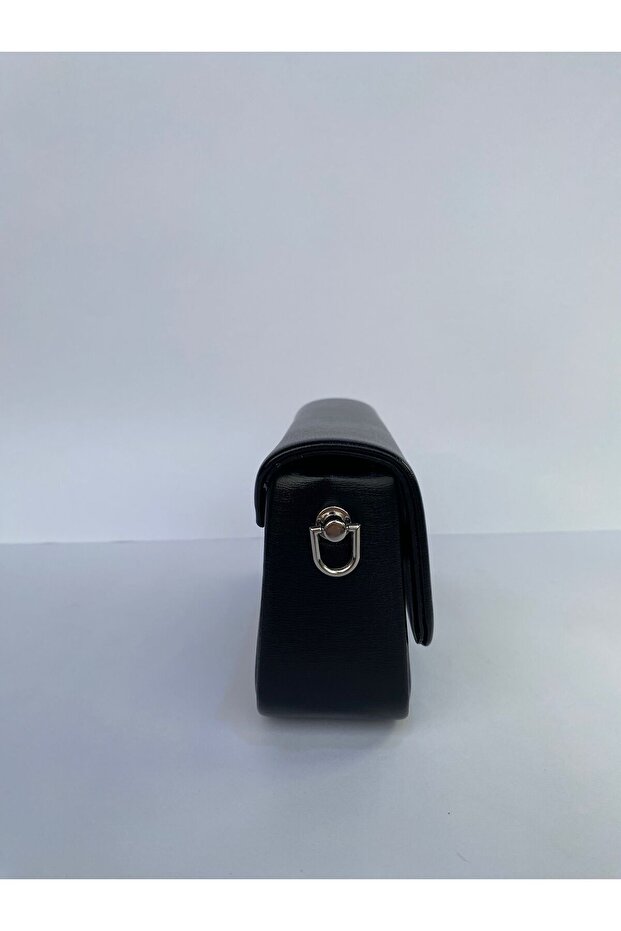 siyah midi çanta - 2