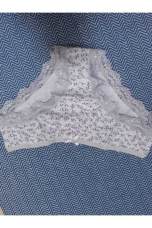 Patterned Lace Slip Set - 4