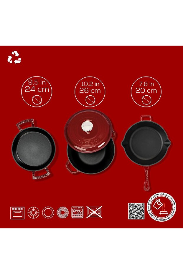 طقم ديكور من الحديد المصبوب باللون الأحمر الداكن – الفرق بين الديكور المصبوب والأنيق - 4