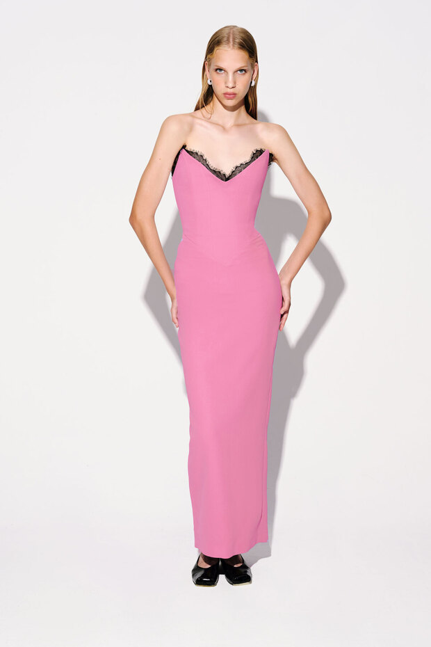 Delphine Midi Elbise