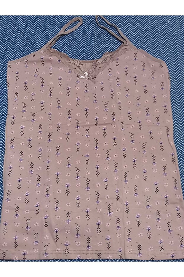 Patterned Lace Slip Set - 3
