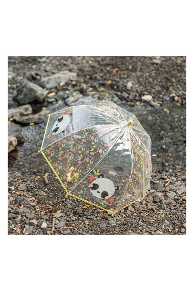 Çocuk Şemsiyesi - Neşeli Panda - 4