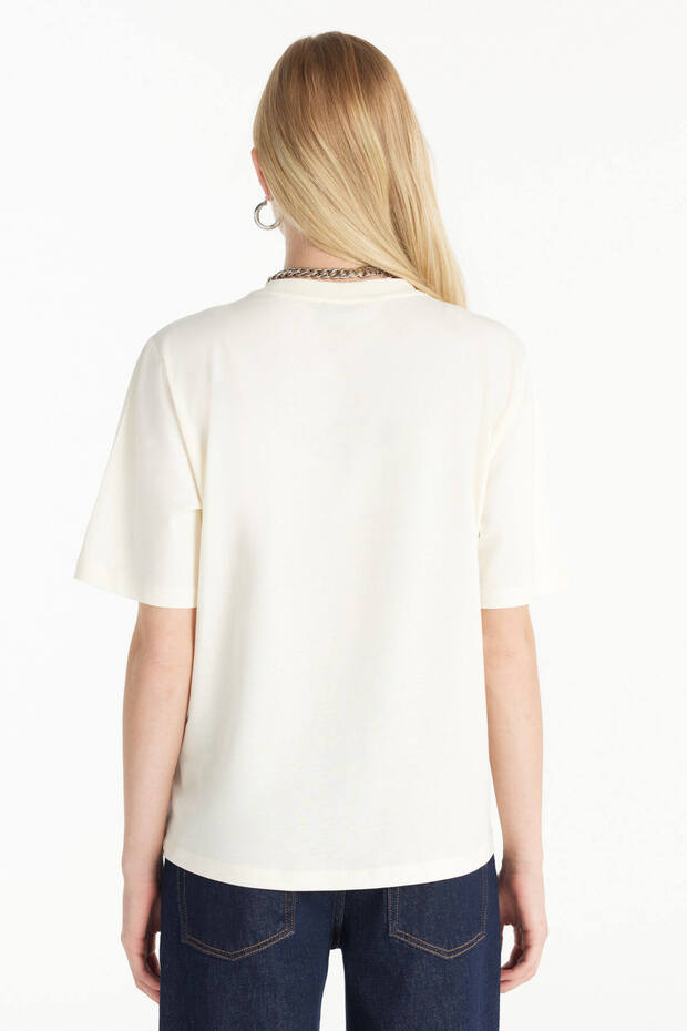 EKRU NO ORDİNARY TSHİRT - 4