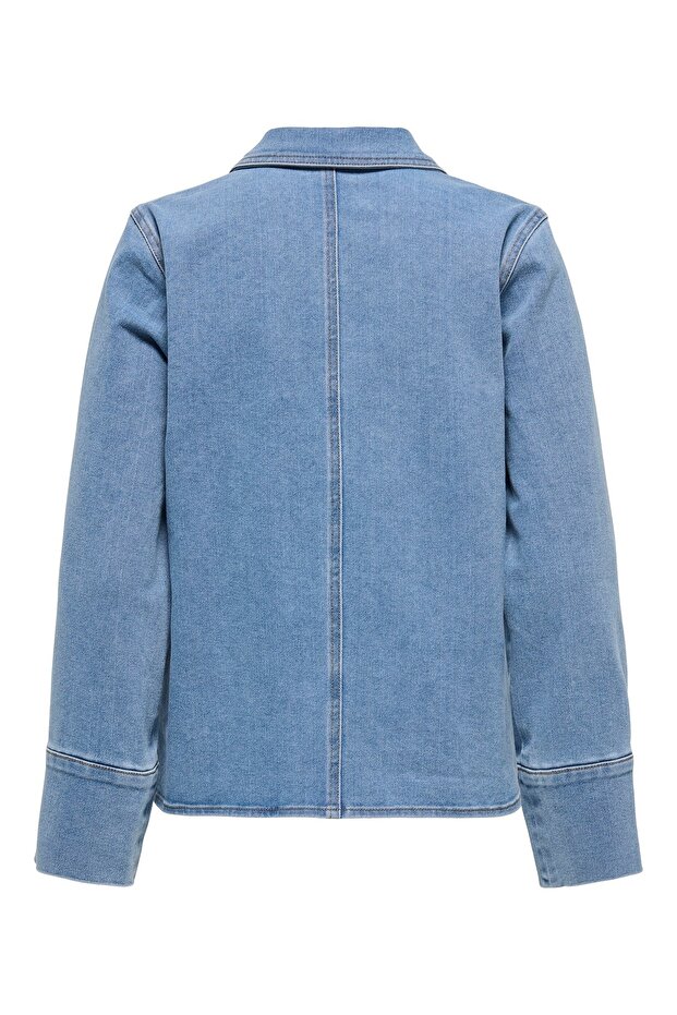 Önü Fermuarlı Gömlek 15360446 - 2