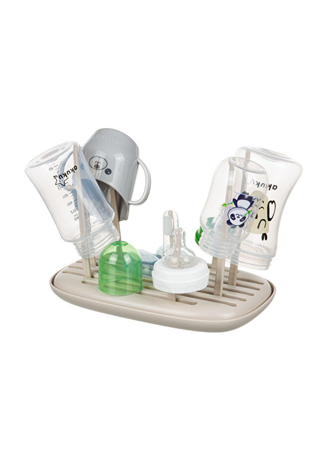 Akuku foldable bottle drying rack, universal model - 2