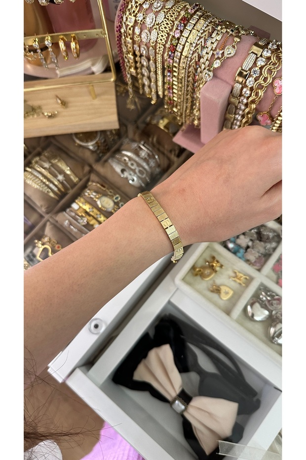 Ray Model Çelik Unisex Bileklik - 2