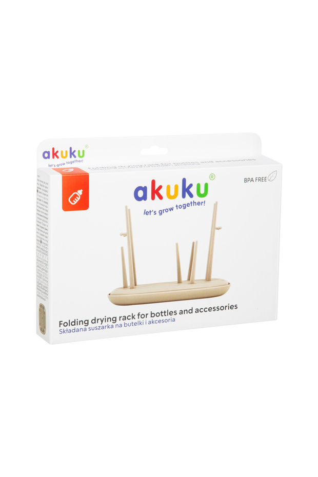 Akuku foldable bottle drying rack, universal model - 6