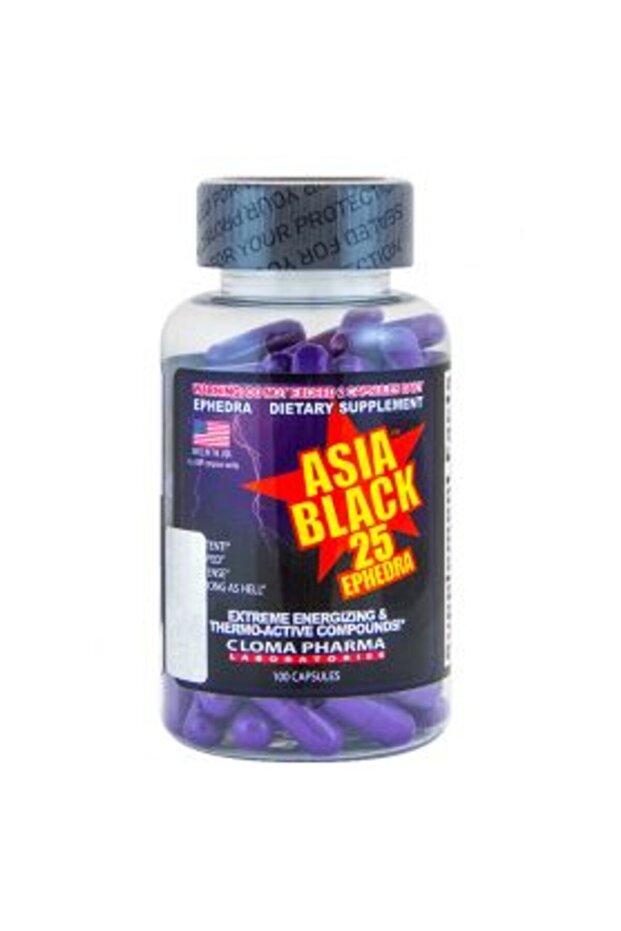 - ASIA BLACK 100 caps