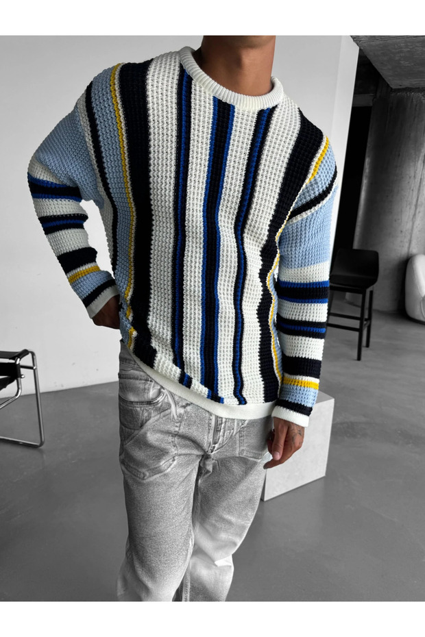 Oversize Striped Knitwear