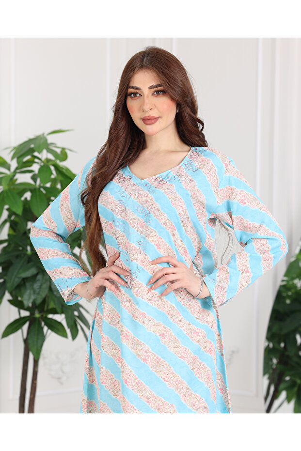 مخوار مطرز ناعم - 2