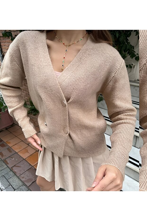 Women's Soft Stylish Buttoned Knit Cardigan