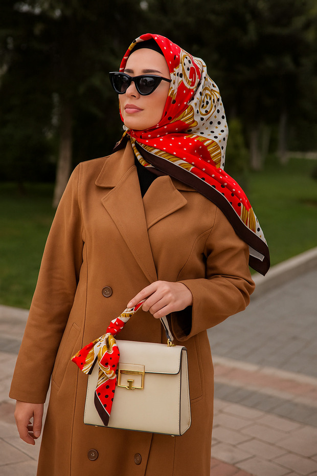 İpek Eşarp 1301-07 - 1