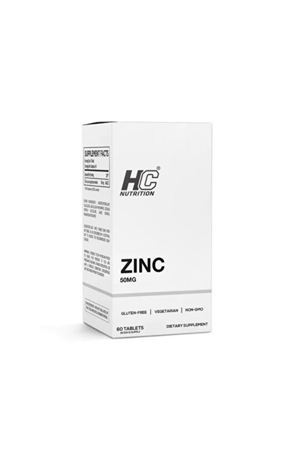 Zinc 50mg 60 Tablets