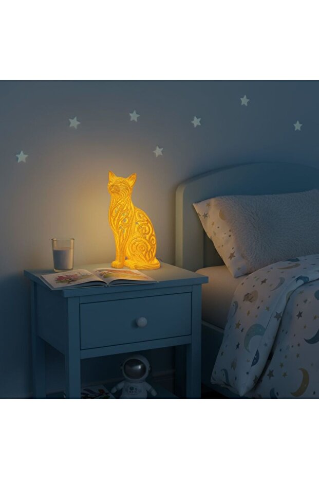 Cat lamp - 1