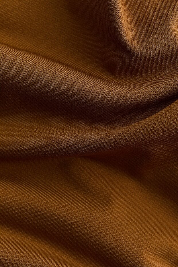 Tek Omuzlu ve Drapeli Elbise - 2