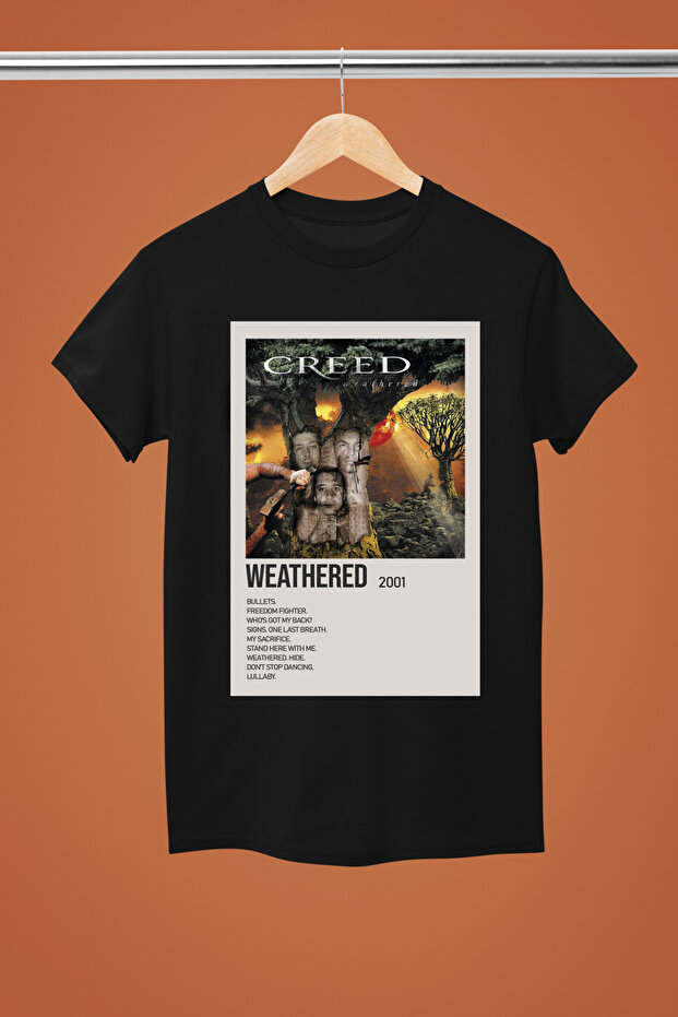 Creed the Rock Band Printed Cotton Short Sleeve Regular Fit Rock T-Shirt