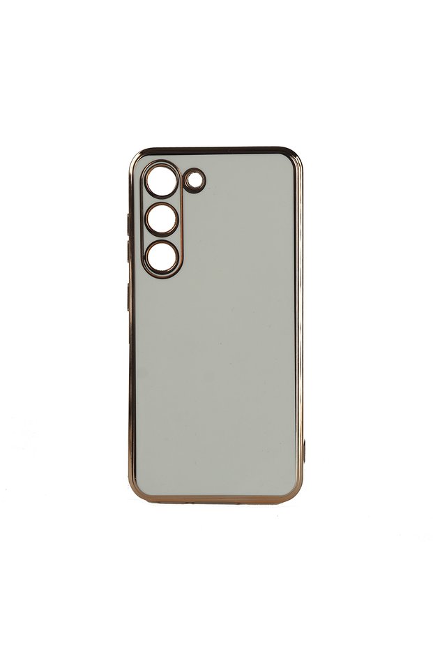 Galaxy S23 Plus Compatible Senk Bark Case-White