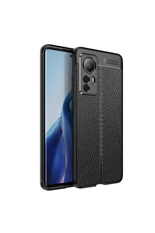 Mi 12 Case Senk Niss Silicone Cover - Black